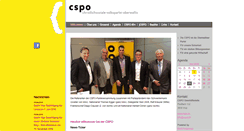 Desktop Screenshot of cspo.ch