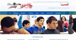 Desktop Screenshot of ile.cspo.qc.ca